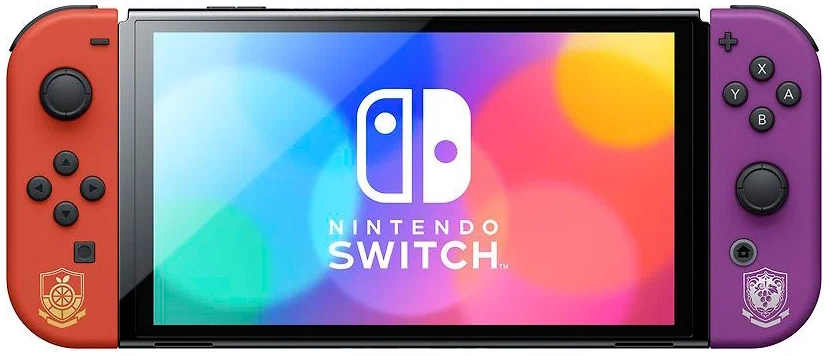 Игровая приставка Nintendo Switch OLED, 64 Гб, Pokemon Scarlet & Violet Edition